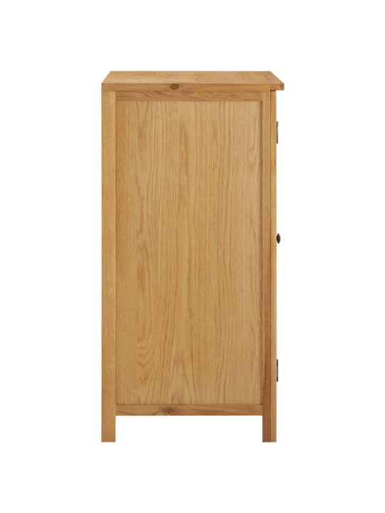 Šatní skříň 76 x 52 x 105 cm masivní dubové dřevo