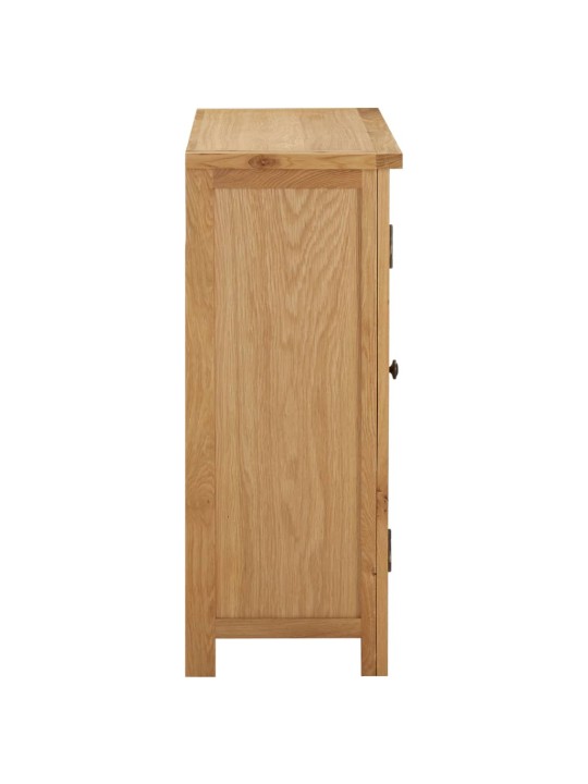 Stojan na víno na 11 lahví 80 x 32 x 80 cm masivní dubové dřevo