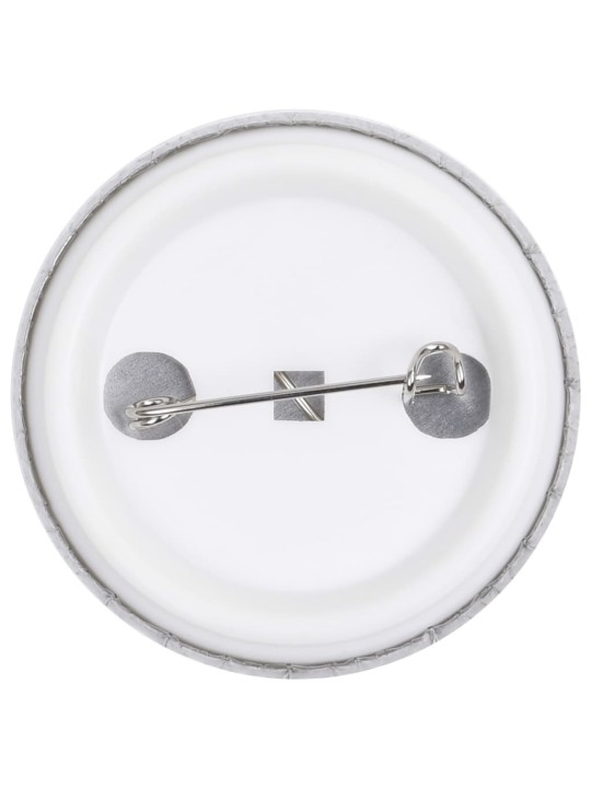 Prázdné placky se špendlíkem 500 setů 37 mm