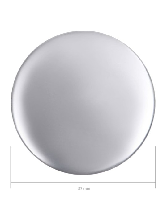 Prázdné placky se špendlíkem 500 setů 37 mm