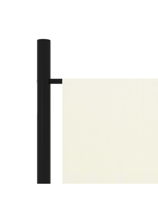 6dílný paraván bílý 300 x 180 cm