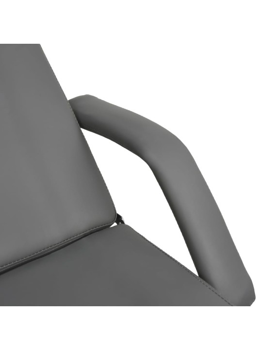 Masážní stůl šedý 180 x 62 x (87–112) cm