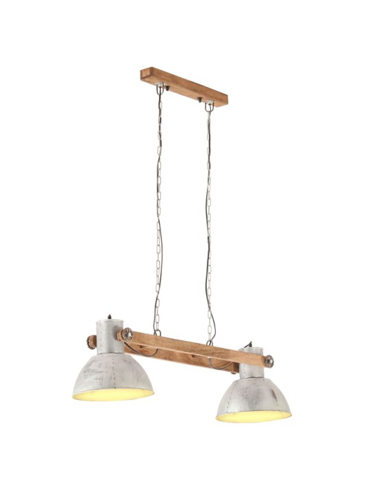 Industriální závěsné svítidlo 25 w stříbrné 109 cm e27