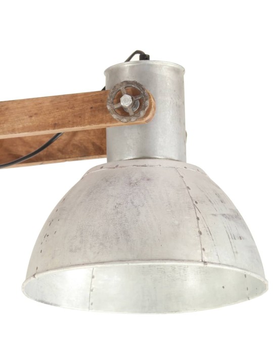 Industriální závěsné svítidlo 25 w stříbrné 109 cm e27