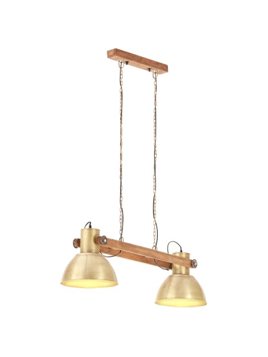 Industriální závěsné svítidlo 25 w mosazné 109 cm e27