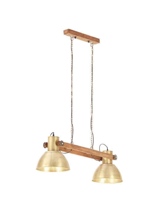 Industriální závěsné svítidlo 25 w mosazné 109 cm e27