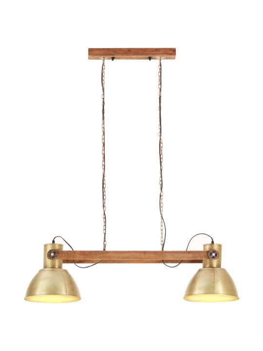 Industriální závěsné svítidlo 25 w mosazné 109 cm e27