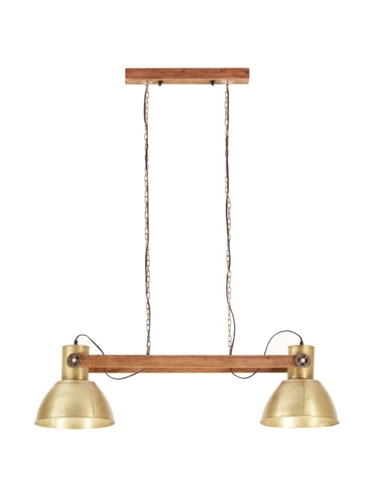 Industriální závěsné svítidlo 25 w mosazné 109 cm e27