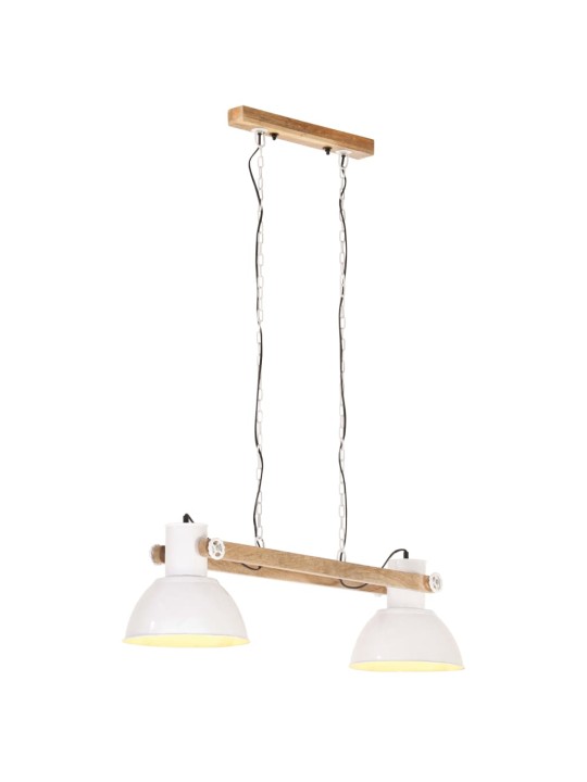Industriální závěsné svítidlo 25 W bílé 109 cm E27