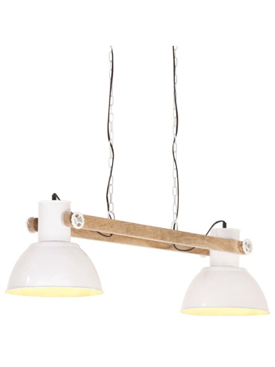 Industriální závěsné svítidlo 25 W bílé 109 cm E27