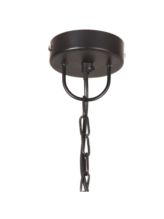 Industriální závěsné svítidlo 25 w černé kulaté 30 cm e27