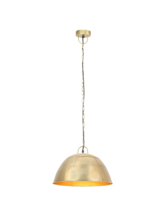 Industriální vintage závěsné svítidlo 25 w mosazné 41 cm e27