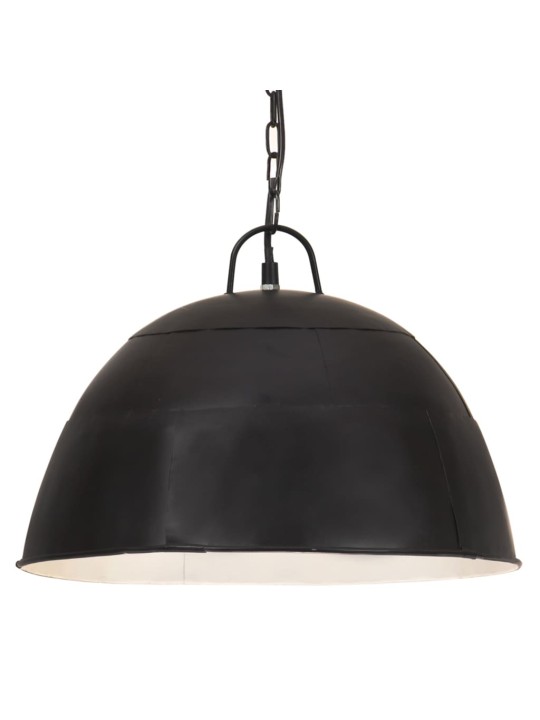Industriální závěsné svítidlo 25 w černé kulaté 41 cm e27