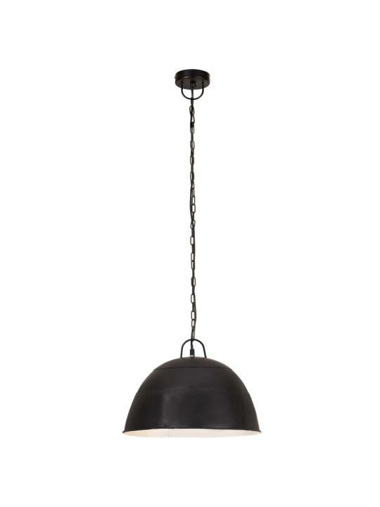 Industriální závěsné svítidlo 25 w černé kulaté 41 cm e27