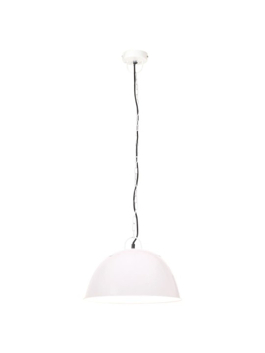 Industriální vintage závěsné svítidlo 25 W bílé 41 cm E27