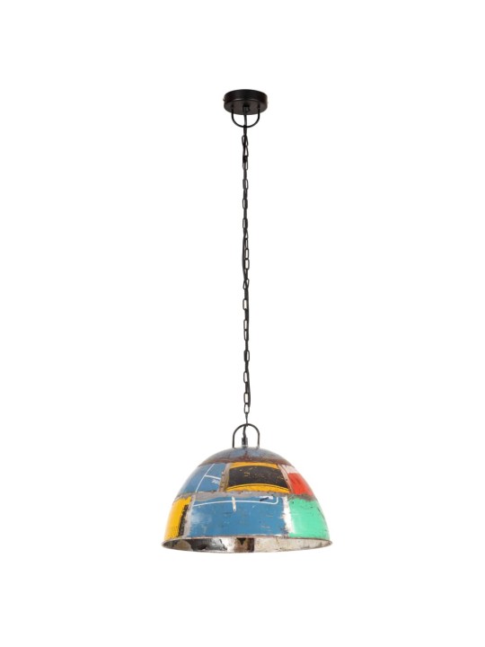 Industriální vintage závěsné svítidlo 25 w pestré kulaté 41 cm