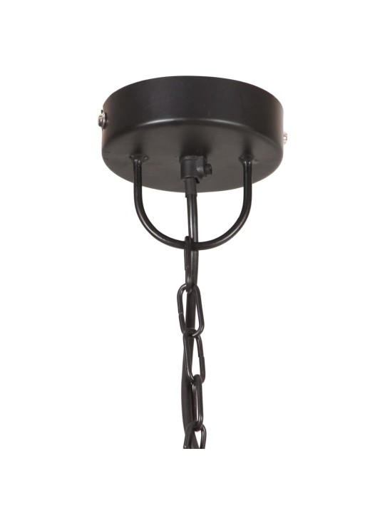Industriální závěsné svítidlo 25 w černé kulaté 31 cm e27