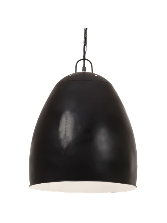 Industriální závěsné svítidlo 25 W černé kulaté 42 cm E27