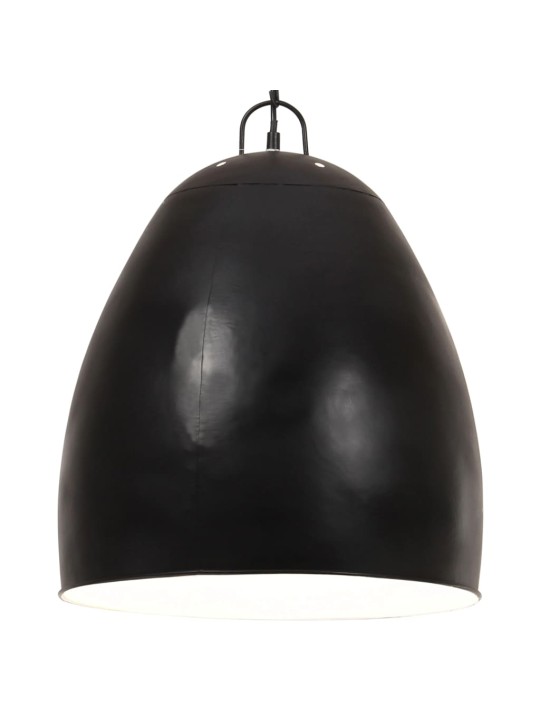Industriální závěsné svítidlo 25 W černé kulaté 42 cm E27