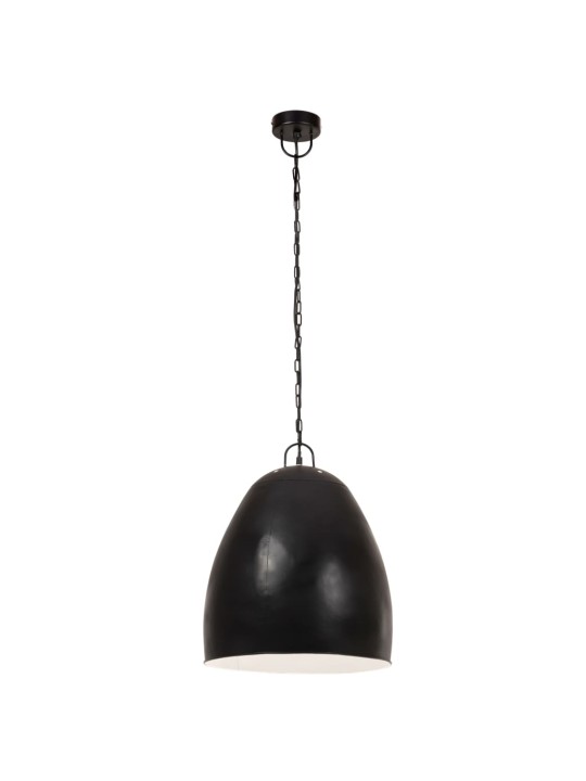 Industriální závěsné svítidlo 25 W černé kulaté 42 cm E27