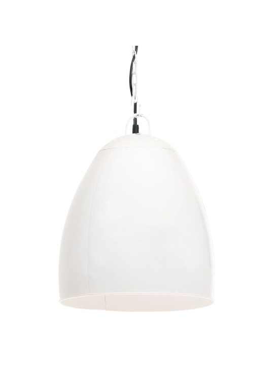 Industriální závěsné svítidlo 25 W bílé kulaté 42 cm E27