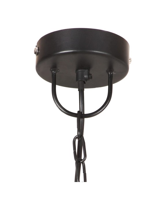 Industriální závěsné svítidlo 25 W černé kulaté 32 cm E27