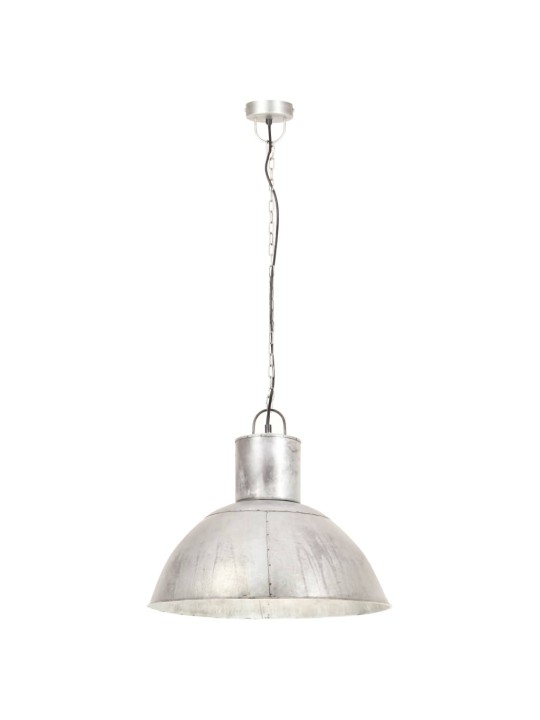 Závěsné svítidlo 25 W stříbrné kulaté 48 cm E27