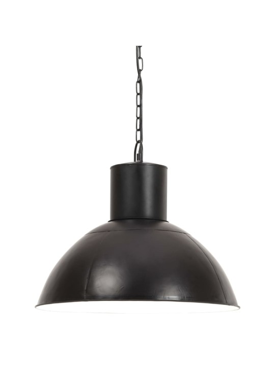 Závěsné svítidlo 25 w černé kulaté 48 cm e27