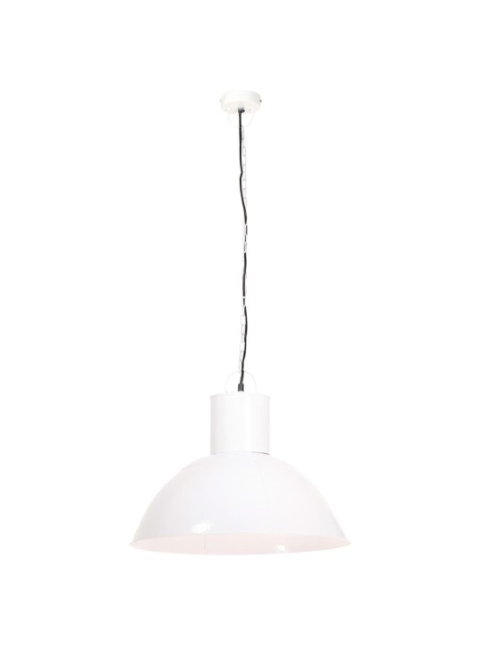 Závěsné svítidlo 25 w bílé kulaté 48 cm e27