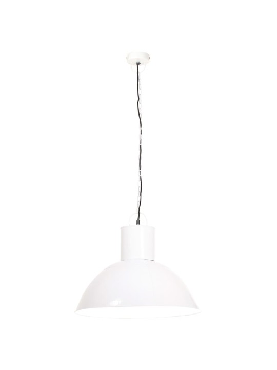 Závěsné svítidlo 25 w bílé kulaté 48 cm e27