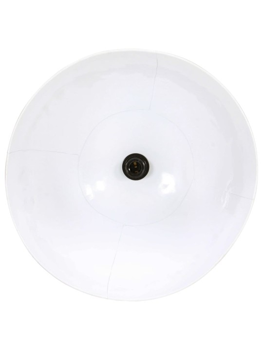 Závěsné svítidlo 25 w bílé kulaté 48 cm e27