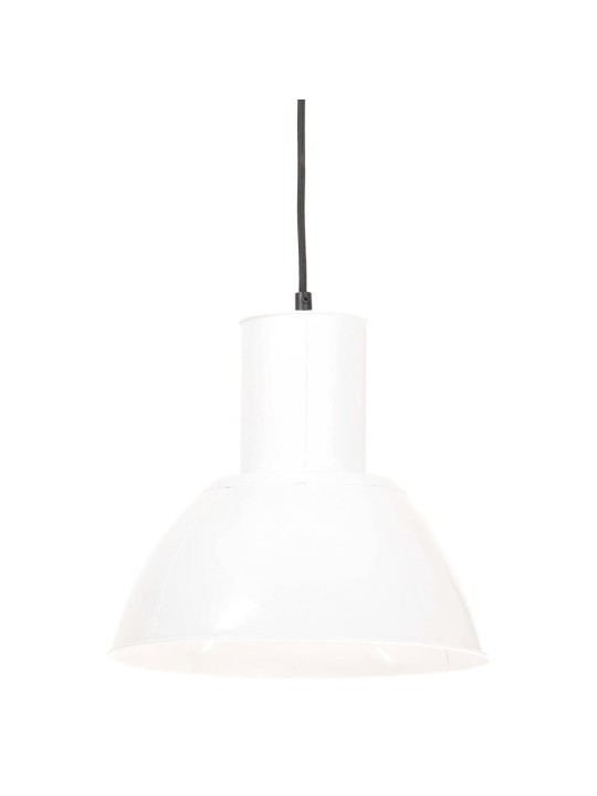Závěsné svítidlo 25 W bílé kulaté 28,5 cm E27