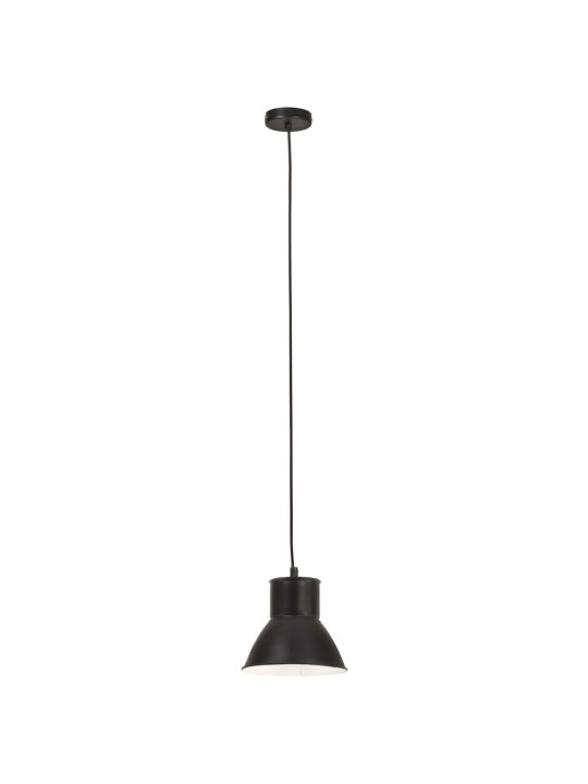 Závěsné svítidlo 25 w černé kulaté 17 cm e27
