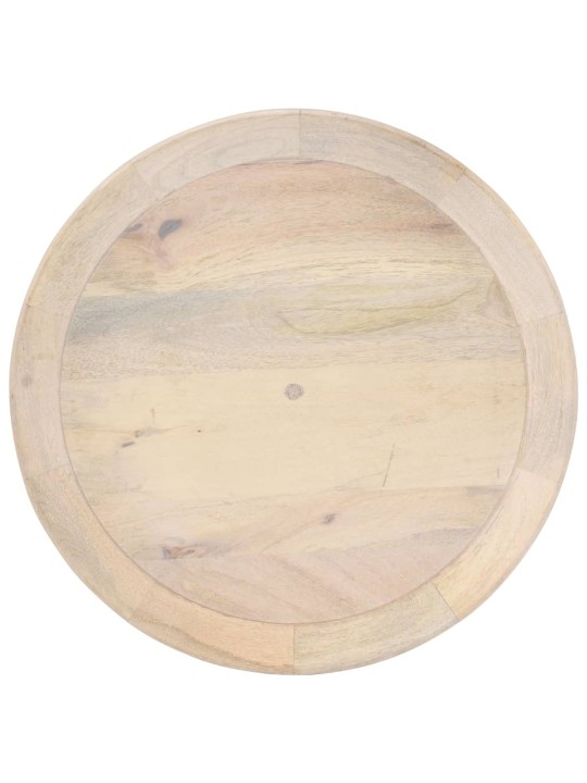Odkládací stolek Ø 50 x 55 cm masivní mangovníkové dřevo