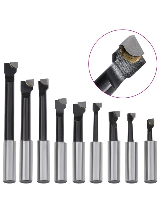 15dílný set vyvrtávacích bitů 50 mm vyvrtávací hlava MT3-F1-12