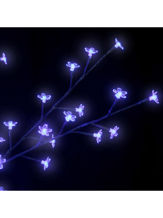 Vánoční strom 2000 LED modré světlo třešňový květ 500 cm