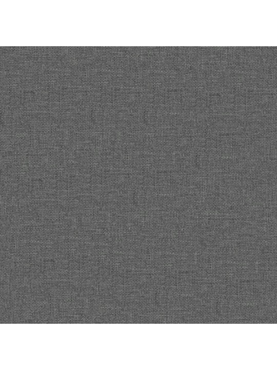 Masážní křeslo tmavě šedé textil