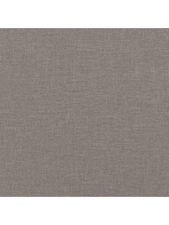 Masážní křeslo taupe textil