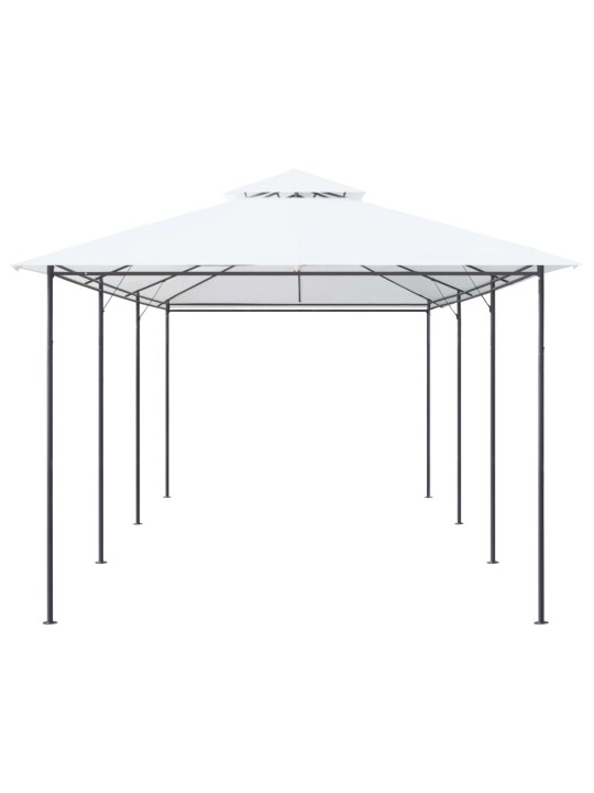 Zahradní altán 600 x 298 x 270 cm bílý 180 g/m²