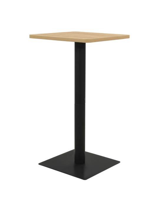 Bistro stolek barva dub 50 x 50 x 107 cm