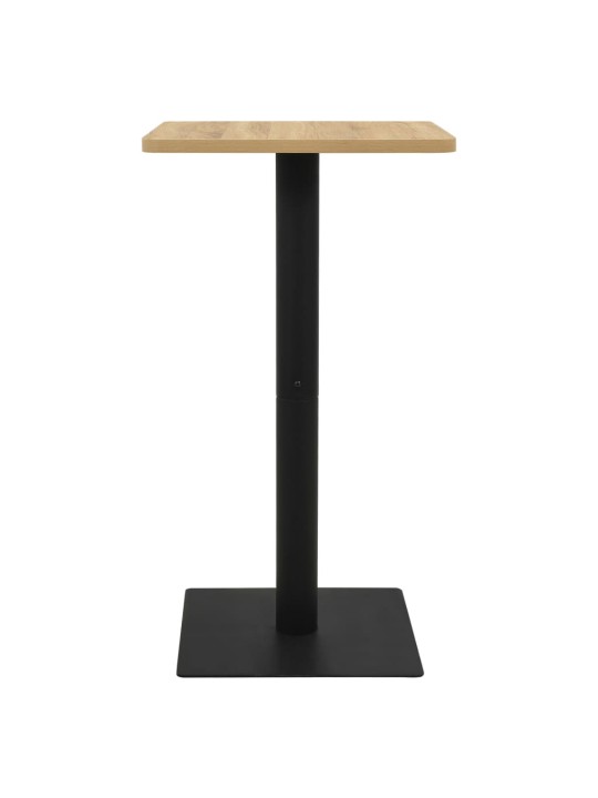 Bistro stolek barva dub 50 x 50 x 107 cm
