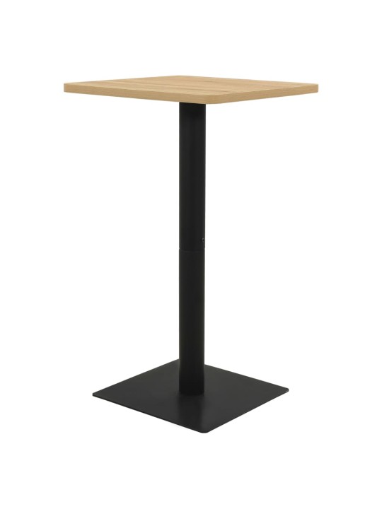 Bistro stolek barva dub 70 x 70 x 107 cm