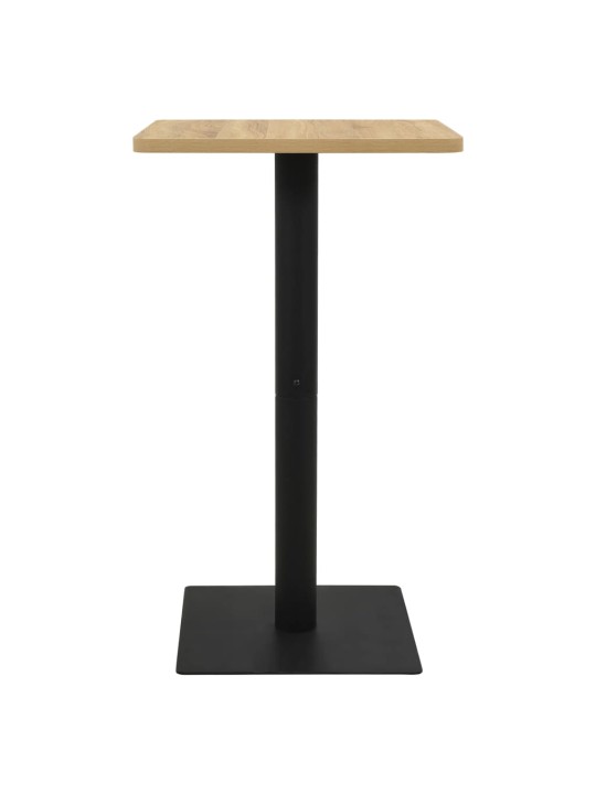 Bistro stolek barva dub 70 x 70 x 107 cm