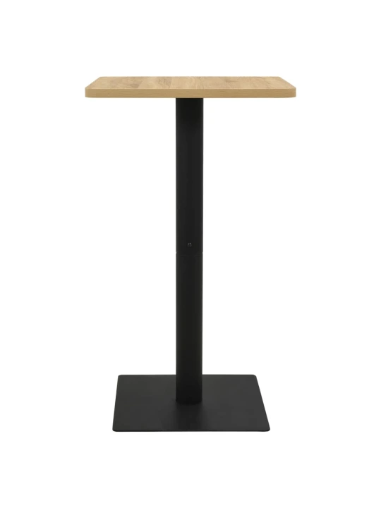 Bistro stolek barva dub 70 x 70 x 107 cm