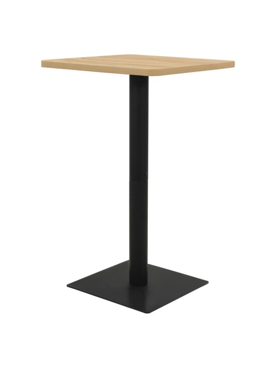 Bistro stolek barva dub 78,5 x 78,5 x 107 cm