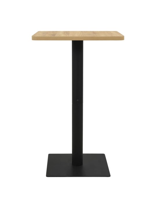 Bistro stolek barva dub 78,5 x 78,5 x 107 cm
