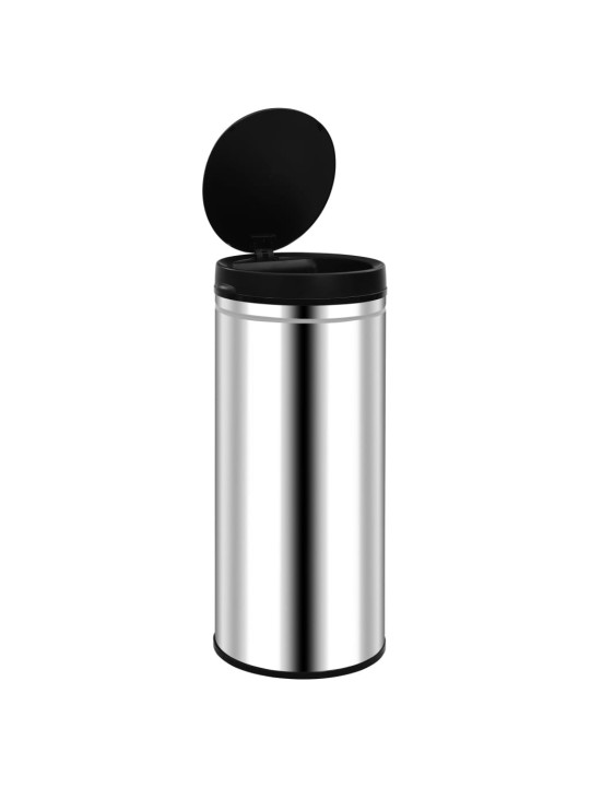 Odpadkový koš s automatickým senzorem 80 l nerezová ocel