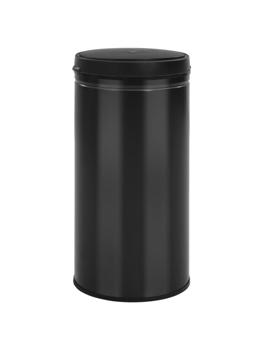 Odpadkový koš s automatickým senzorem 70 l uhlíková ocel černý