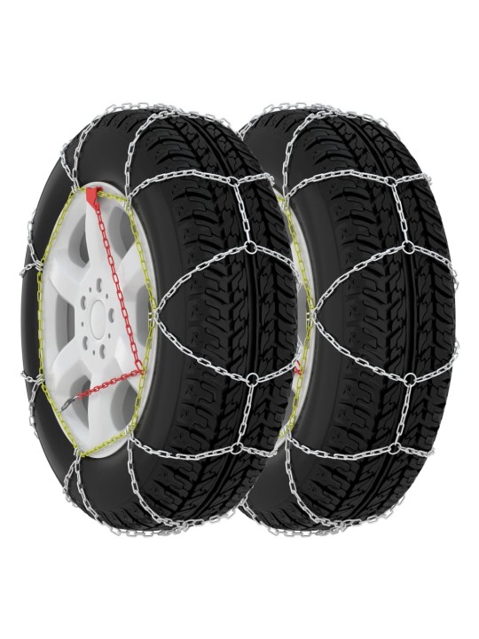Sněhové řetězy na pneumatiky 2 ks 16 mm SUV 4x4 velikost 460