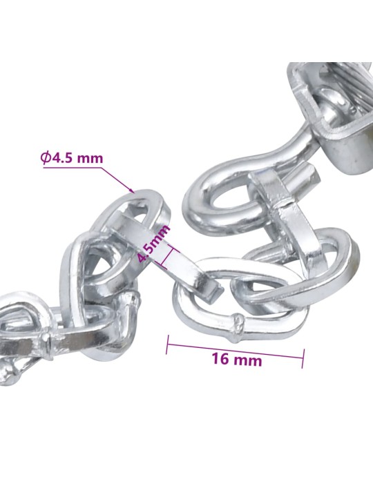 Sněhové řetězy na pneumatiky 2 ks 16 mm SUV 4x4 velikost 460